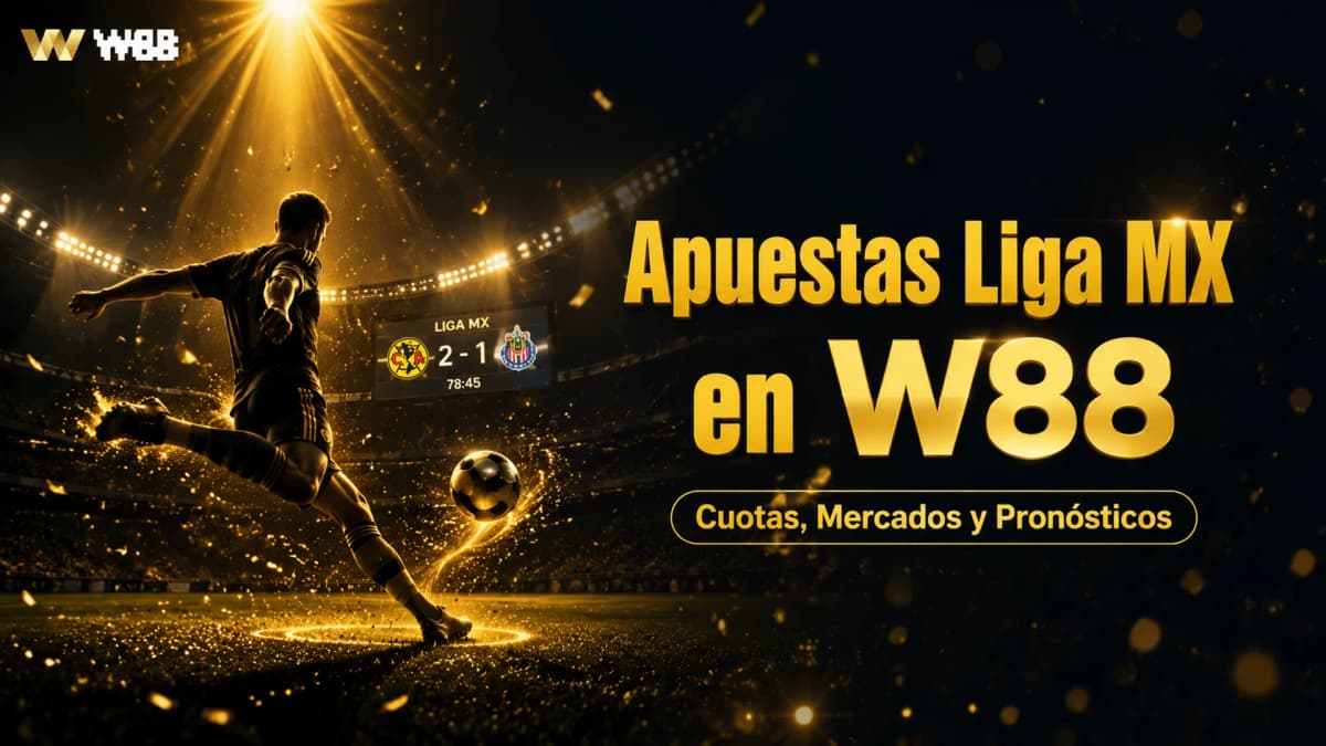 Apuestas Liga MX en W88: Guía Completa de Cuotas, Mercados y Pronósticos 2026