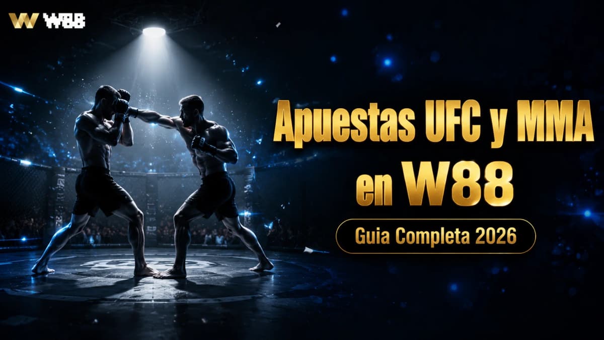 Apuestas UFC y MMA en W88 — Cómo Apostar a las Peleas 2026