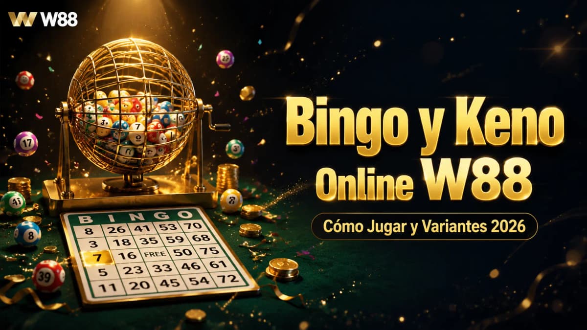 Bingo y Keno Online en W88 — Guía Completa para LATAM 2026