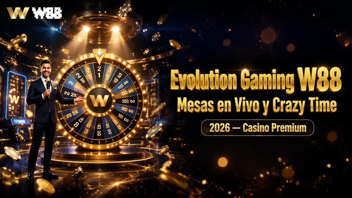 Evolution Gaming W88 — Mesas en Vivo y Crazy Time 2026