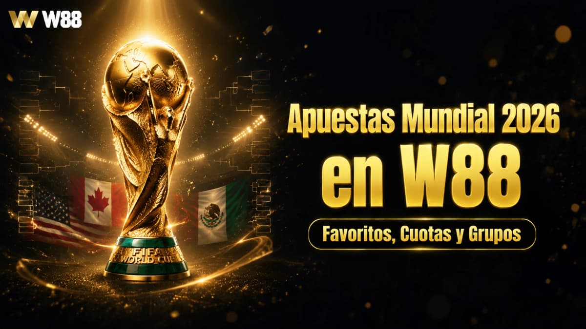 Apuestas Mundial 2026 en W88 — Favoritos, Cuotas y Grupos