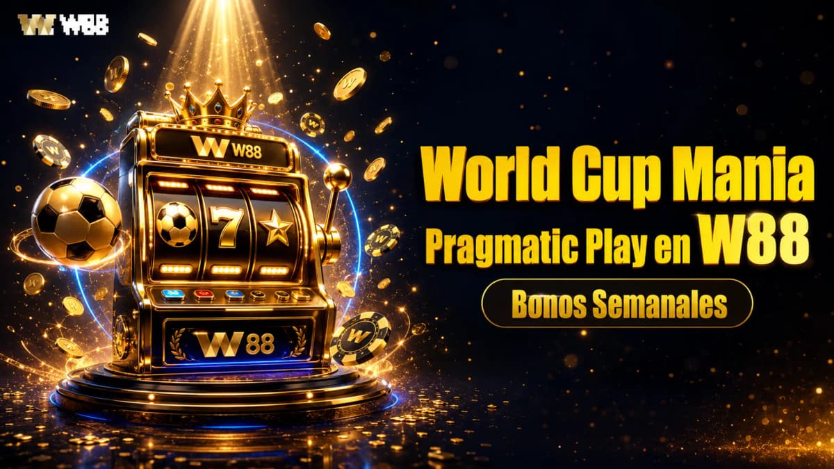 World Cup Mania con Pragmatic Play en W88 — Bonos Semanales durante el Mundial 2026